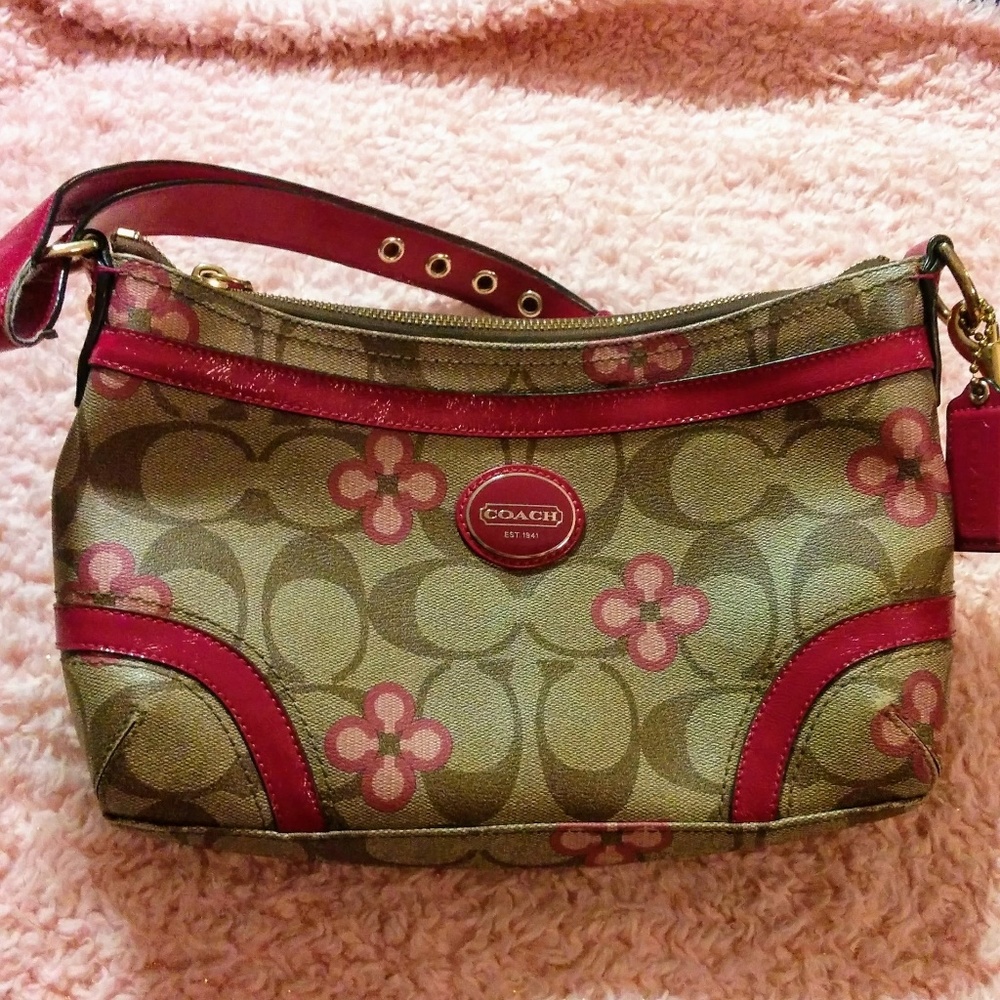 💸FINAL💸🌸🍀Coach 💮PINK💮 Peyton Clover 🍀🌸